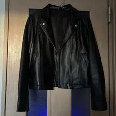 ☆合皮ライダースジャケット Mサイズ 美品☆