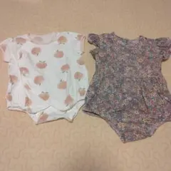 ロンパース 2点セット　サイズ70＆80　まとめ売り