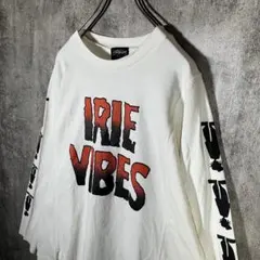 希少STUSSY ステューシー ラグランスリーブ ７部丈 シャドウマン Tシャツ