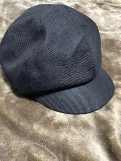 ブラックキャスケット・ハンチング　帽子　レディース