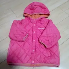 504）mont-bell リバーシブル キルティングジャケット 80