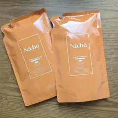 新品未使用】Nabe ナイブカラーシャンプー 詰め替え用2本 (モカ