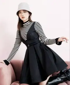 新品　snidel タフタミニワンピース