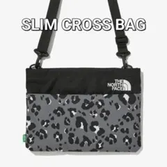 新作！ノースフェイス　スリムクロス 　ショルダーバッグ　サコッシュ　チャコール
