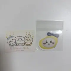ちいかわ ちいかわベビー 東京ばな奈 ステッカーセット