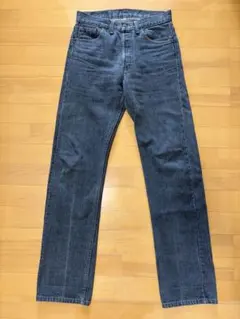 LEVI’S 90s USA製 501 先染めブラック W28のサムネイル