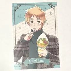 【即購入可】ヘタリア AGF 2025 ポストカード イギリス クレープ