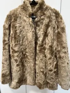 BEAUTY&YOUTH UNITED ARROWSフェイクファーミドル丈コート