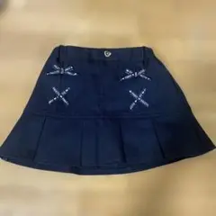 【美品】インナーパンツ付きボックススカート120
