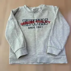 EDWIN トレーナー　110 トップス　グレー