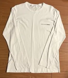 COMME des GARCONS SHIRT 胸ロゴ ロンT 白 Xのサムネイル