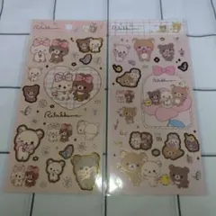 リラックマ　Makeup Rilakkuma シールまとめ売り