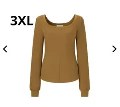 UNIQLO マメクロゴウチ　ヒートテックウールブレンドワッフルスクエアネックT