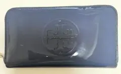トリーバーチ　青色　長財布