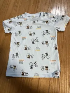 キッズ男の子PEANUTS スヌーピー 半袖Tシャツ 120