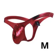 メンズTバック　赤／レッド　Mサイズ　男性下着　1045