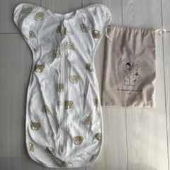 Coperta ベビースリーパー　スワドル　Sサイズ クマ柄