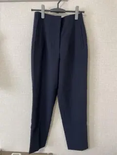 【ZARA】ハイウエスト テーパードパンツ S