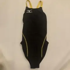 Mizuno スポーツ用水着 黒/黄色