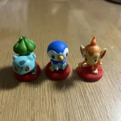 チョコエッグ ポケモン フシギダネ、ポッチャマ、ヒコザル