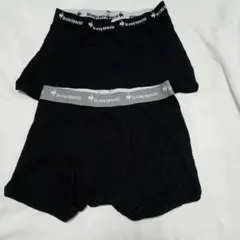 新品　未使用　ルコック　ボクサーパンツ　150 ２枚セット　ブラック　グレー
