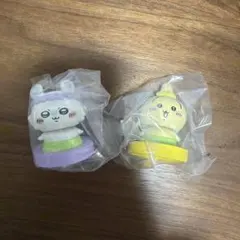 ちいかわ カプセルトイ フィギュア 2種セット　うさぎ　モモンガ
