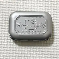 未使用　平成レトロ　1999年　カオハナキティ　 ハローキティ 小物入れ　ミニ缶