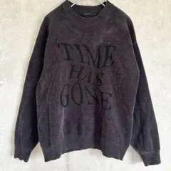 『RAGEBLUE』セーター　M ダークグレー　オーバーサイズ　ユニセックス