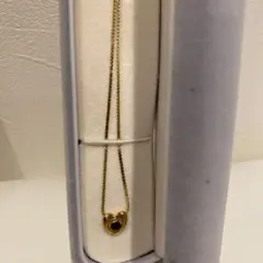 ゴールド ハート型　オニキス　ペンダント ネックレス　未使用❣️