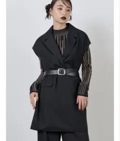 【タグ付き未開封】MURUA 2wayカットオフミニワンピース　ブラック　フリー