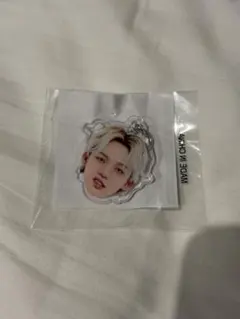 treasureカプセルトイ　顔アクキー　ヒョンソク 喜怒哀楽 怒