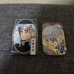 鬼滅の刃 宇髄天元 缶バッチ 2点セット