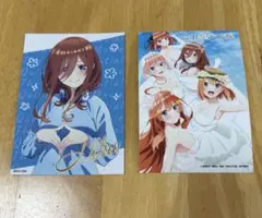 ブロマイドセット 五等分の花嫁