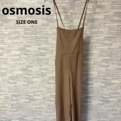 オズモーシス　オールインワン　【ONE】　ブラウン　おしゃれ　カジュアル　着回しのサムネイル
