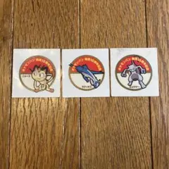 ポケモンパンシール10周年記念3枚