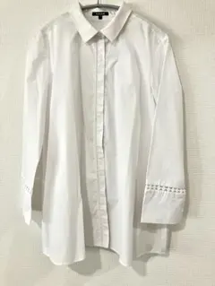 DoCLASSE ホワイト 長袖シャツ ブラウス サイズ7