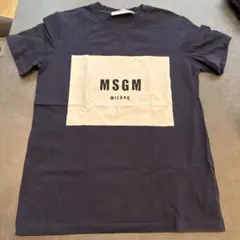 MSGM ネイビー Tシャツ XSのサムネイル