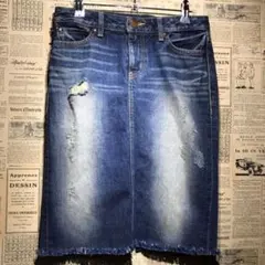 moussy マウジー デニムスカート size 1のサムネイル