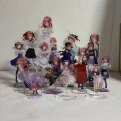 五等分の花嫁 アクリルスタンド 5シリーズx5人分 まとめ売りB - メルカリ