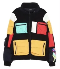 Peaceminusone Fleece Jacket #1 Black