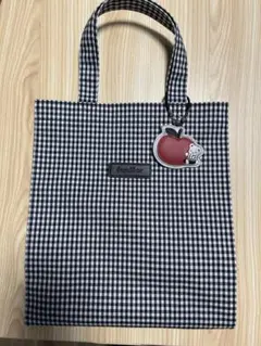 ファミリアトートバッグ　ギンガムチェック