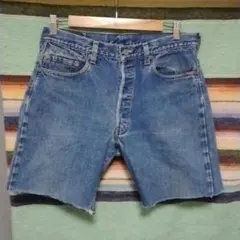 80s　リーバイス　501　ショートパンツ　赤耳　ヴィンテージ　501xx
