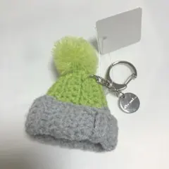 nicoand...ニット帽　キーホルダー