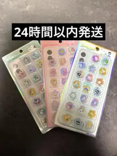 【正規品】キラコロ おはじきシール カービィ はぴだんぶい スヌーピー 3枚