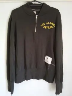 サニースポーツ×ナノユニバース　ハーフジップスウェット