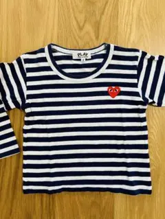 tricot COMME des GARCONS ボーダー 切替Tシャツ org.jpg
