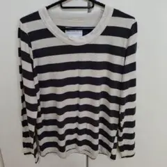 SO ストライプ 長袖Tシャツ フリーサイズ
