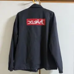 X-girl ナイロン　コーチジャケット　ブルゾン