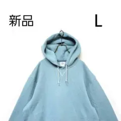 【即完売品】新品 RUSSELL ATHLETIC 無地 前V スウェットパーカ