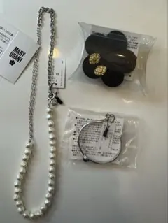【新品未使用】MARY QUANT アクセサリー3点セット